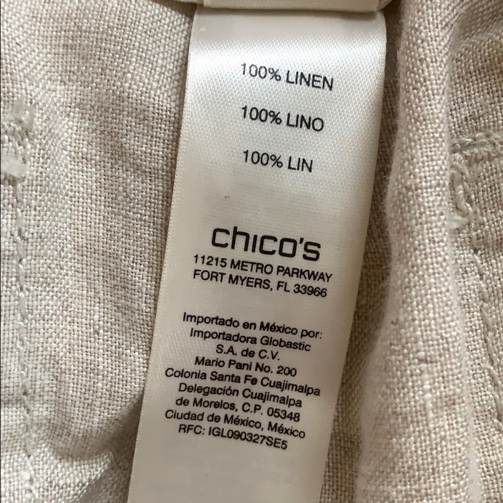 100% Linen Pants - Picture 2 of 4